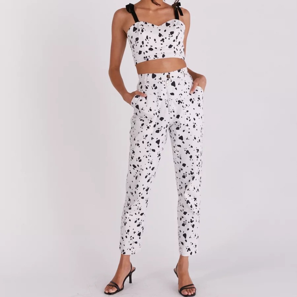 Eggie oh girl corset & oh girl pants set NWT